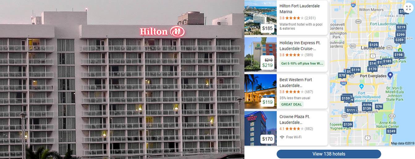 hotels miles to cruise port. Hotels near Port Everglades